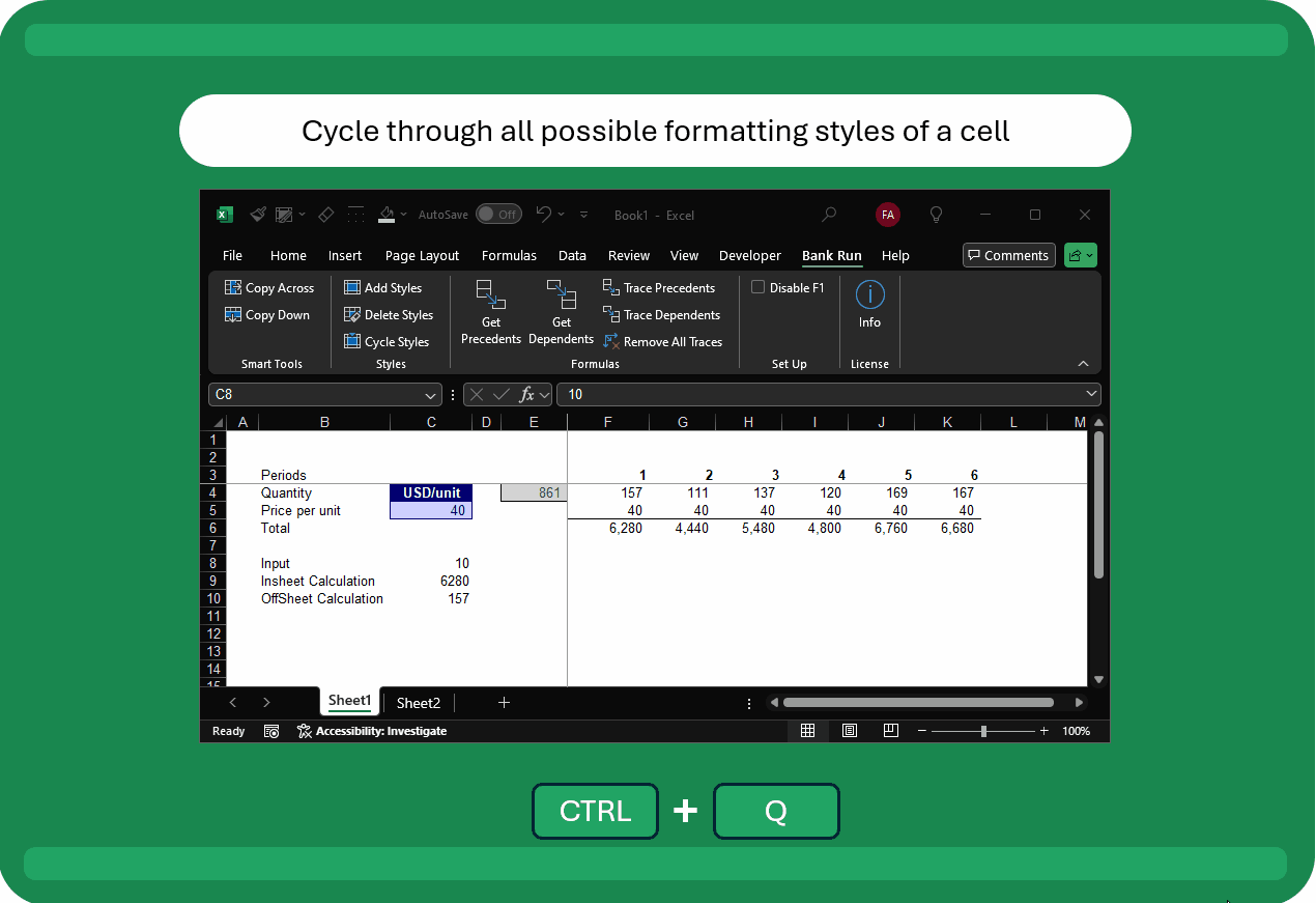 BankRun Tools Add-in Right