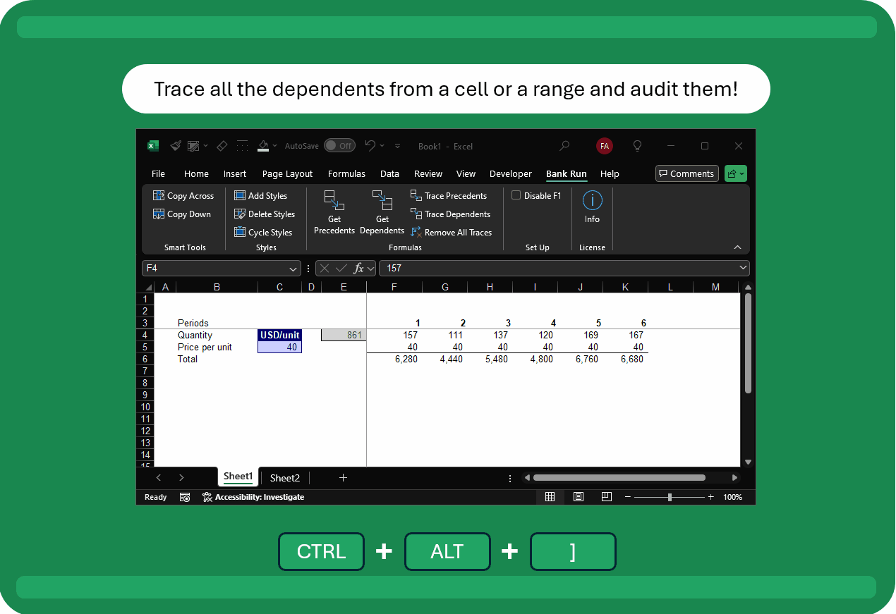 BankRun Tools Add-in Right