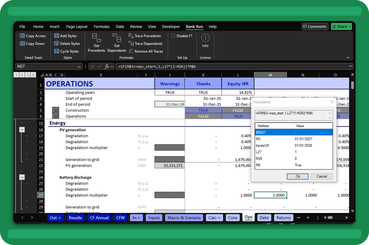 BankRun Tools Add-in Right