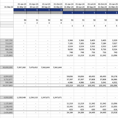 LCOE & LCOS Excel Templates