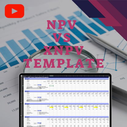 NPV vs XNPV Template