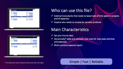 Time Tracking & Expense Report