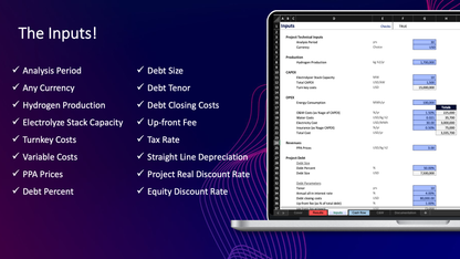 Hydrogen Financial Model